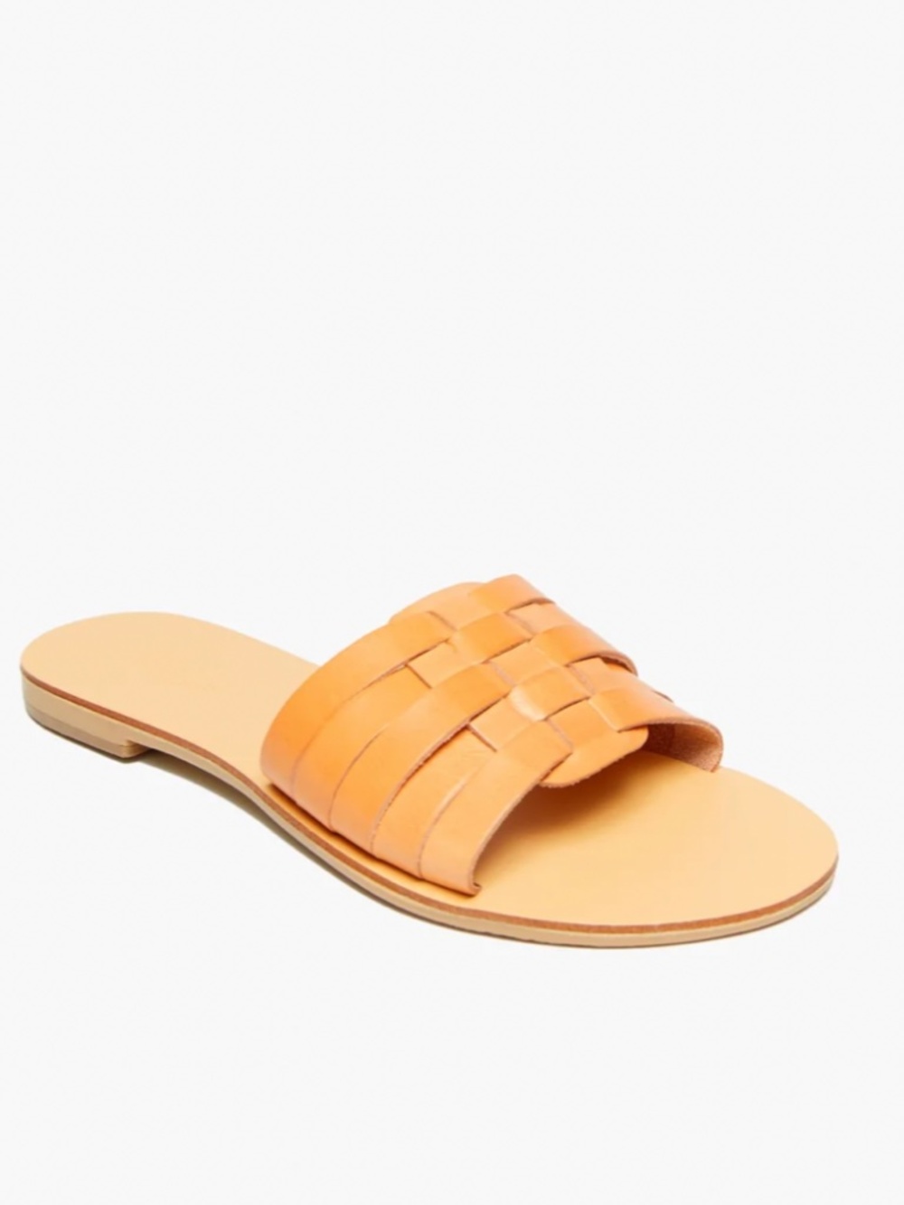 (NWOT) KAYU DESIGN, HANDMADE IN GREECE, VEGETABLE TANNED LEATHER SANDAL